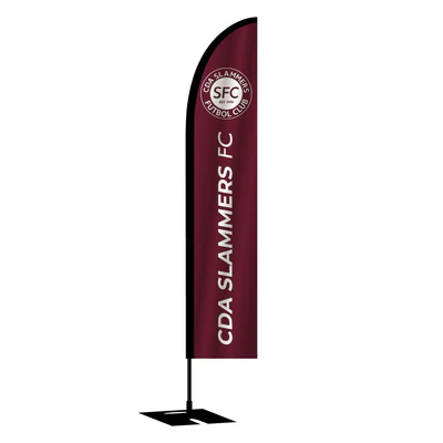 CDA SLAMMERS FC Branded Wing Flag